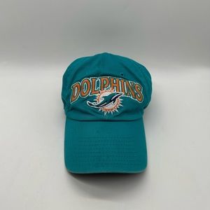 Miami Dolphins Home 47 Brand Dad Cap Adjustable Hat OSFA Embroidered